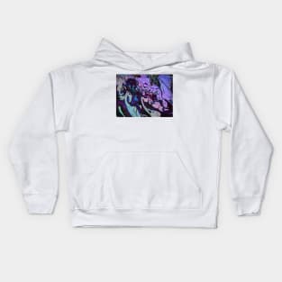 Liquid Dream (Blue) Kids Hoodie